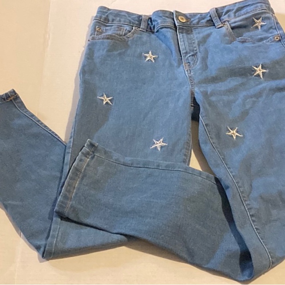 Threadabouts Girls Star Blue Jeans Size 14
